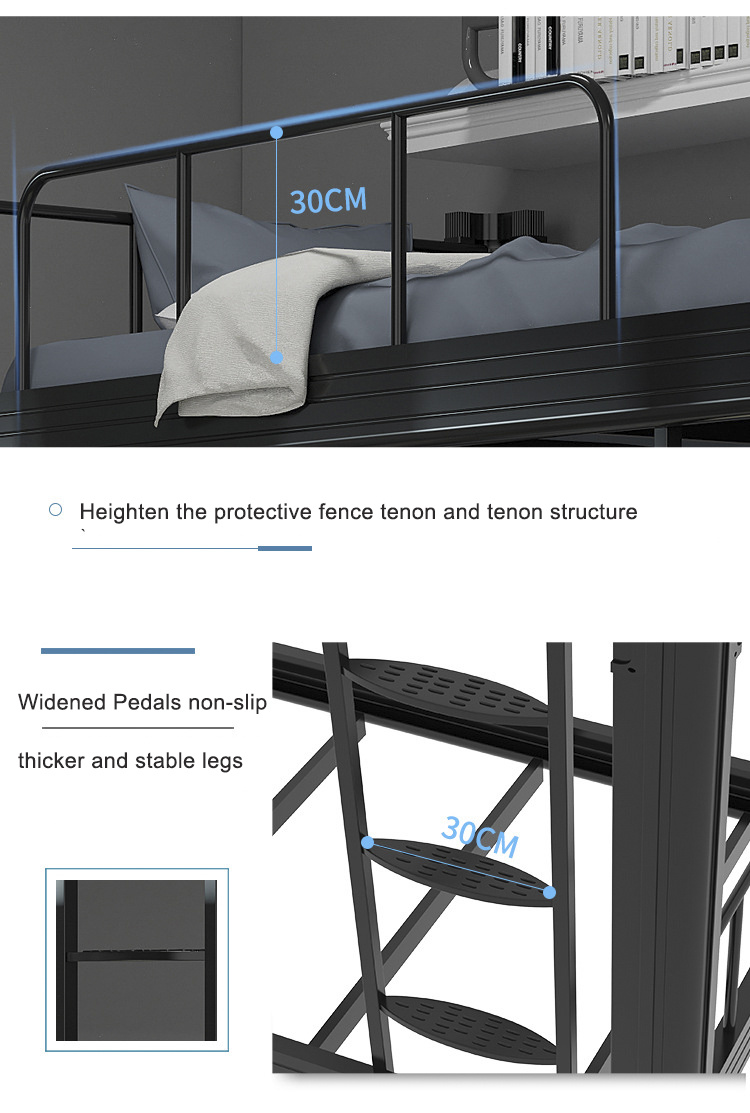 2 Layer Steel Bunk Bed08