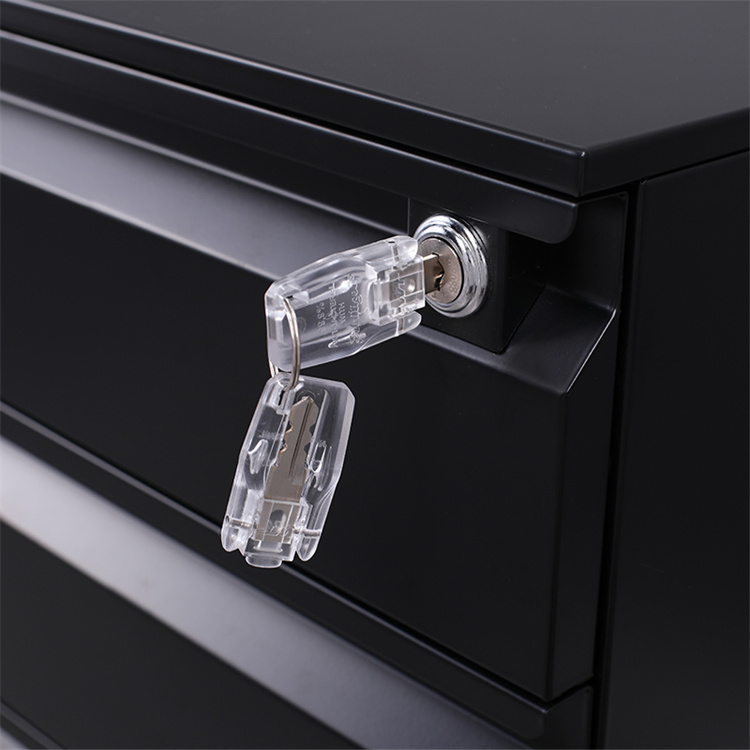 Metal Mobile Pedestal 3 Drawers06